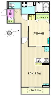 ル・ヴレ【3階】の間取り