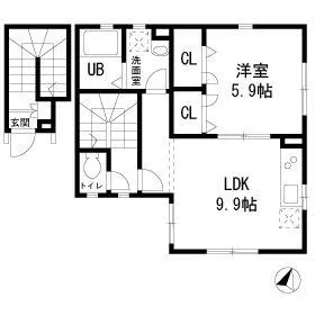 greensouffler【2階】の間取り