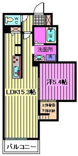 東川口HB【2階】の間取り