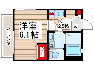ラ・カ-サひのき【2階】の間取り