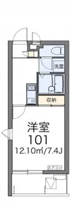CASAKANA【2階】の間取り