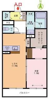 Grand Peach【3階】の間取り