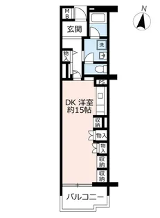 UR高の原駅西【4階】の間取り