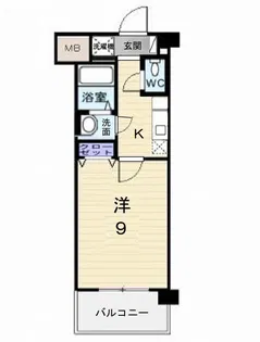 サンヴァーリオ奥羽大学前【5階】の間取り