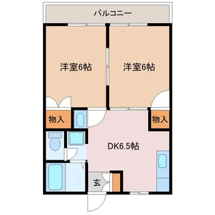 アルマシエルI【1階】の間取り
