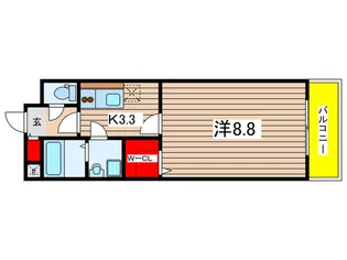 グランドクロエ【3階】の間取り