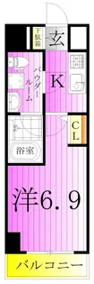 スプレスター綾瀬【5階】の間取り