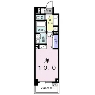 トゥジュール T.Y【2階】の間取り
