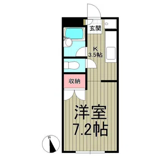 パインステージA【1階】の間取り
