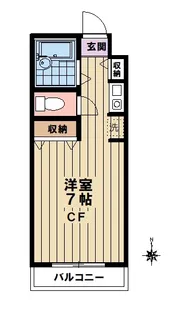 レジデンス松原【4階】の間取り