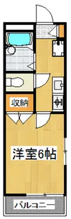 クレスト武蔵小杉【2階】の間取り