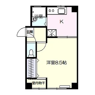 川村ビル【3階】の間取り