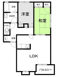 カーサグランデ【2階】の間取り