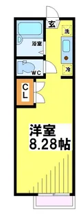 東京都調布市国領町7【アパート】の間取り