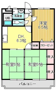 ひかりM・Y【1階】の間取り