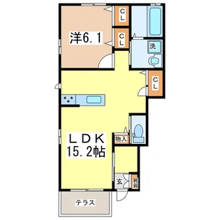 Felicia I【1階】の間取り