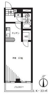 アトランティス百合丘【2階】の間取り
