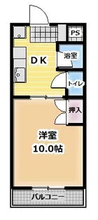 City River I【3階】の間取り