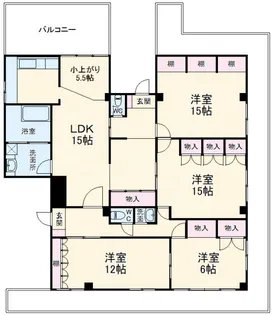 大倉ビル【5階】の間取り