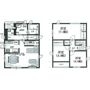 埼玉県上尾市緑丘1【一戸建】の間取り