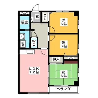 RYU-SUI【2階】の間取り