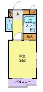 ユーコート上北沢【3階】の間取り