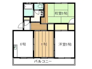コーポ光【1階】の間取り