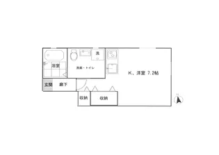 GREEN HOUSE 東山町【1階】の間取り