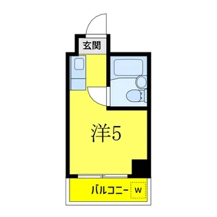 河本マンション【2階】の間取り