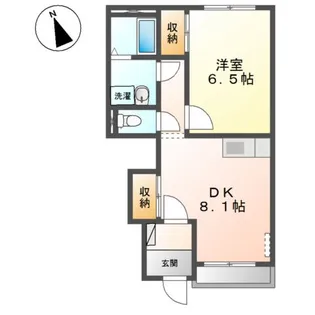 ブレス・コート【1階】の間取り