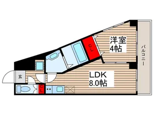 アルカンシエル柏【3階】の間取り