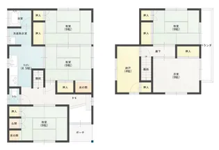 石川県金沢市富樫1【一戸建】の間取り