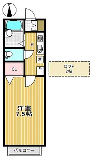 ドミールSUZUKI【1階】の間取り