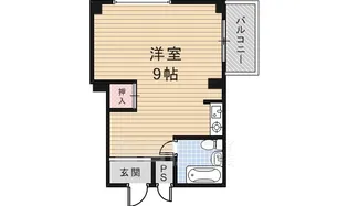 ユーカリハウス【3階】の間取り