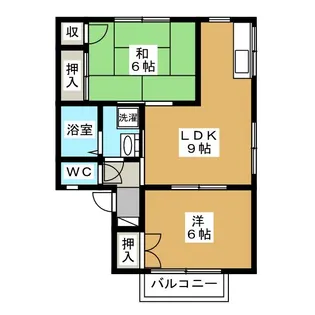 ドリームレジデンス氷鉋 C棟【1階】の間取り