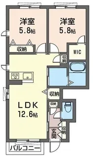 メゾン ボヌール (1F)【1階】の間取り