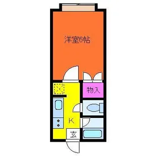 新潟県新潟市西区小針2【アパート】の間取り