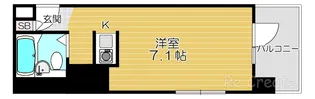 大阪府大阪市天王寺区上本町6【マンション】の間取り