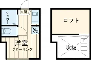 フェリスキング【2階】の間取り