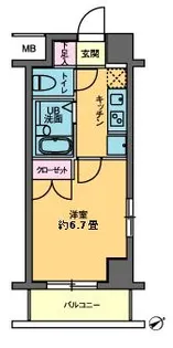 東京都豊島区西池袋5【マンション】の間取り