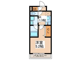 Reve City minami-gyotoku【3階】の間取り