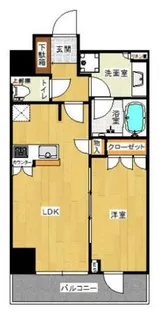 シェルゼ雷門【2階】の間取り