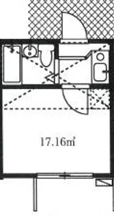 ウィンズ笹塚【1階】の間取り
