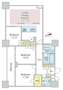 ガレリア・サーラ【29階】の間取り