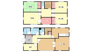 大阪府豊中市緑丘3【一戸建】の間取り