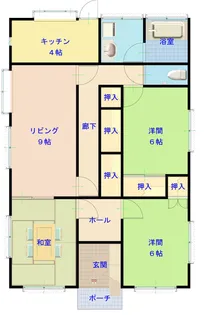 茨城県つくば市高見原5【一戸建】の間取り