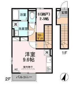 インター池田III【2階】の間取り