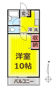 イズミハイム【1階】の間取り