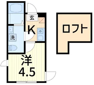 グラシア金町【2階】の間取り