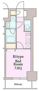 リージア曙橋【3階】の間取り